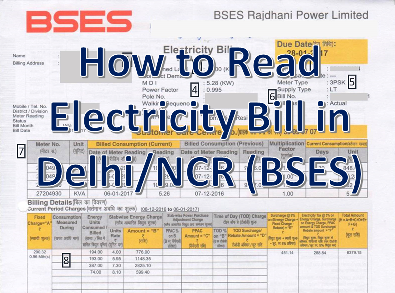 delhi electricity bill, electricity bill payment, pay electricity bill, online electricity bill, online electricity bill payment, BSES bill description, how to read BSES electricity bill, BSES payment, BSES bill payment, BSES bill, BSES bill pay, bijli bill, bijli bill check, online bijli bill