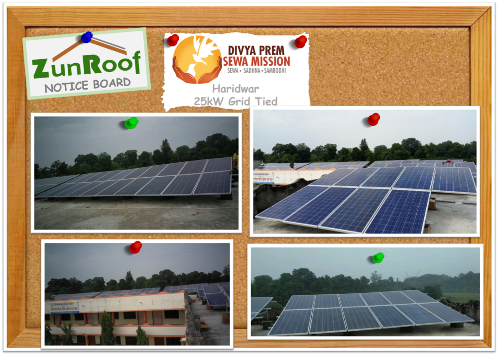 Divya Prem Seva Mission, Solar in Haridwar, Solar panel, solar energy