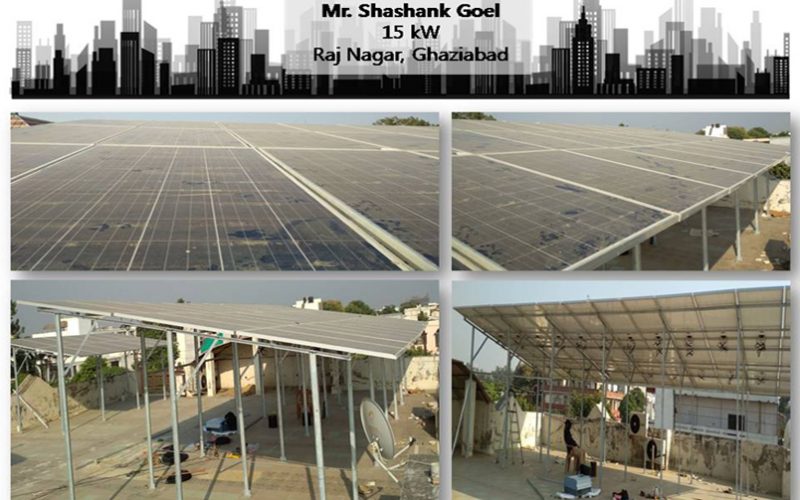 Solar in Ghaziabad–Mr. Shashank Goel–Happy ZunRoof Client!