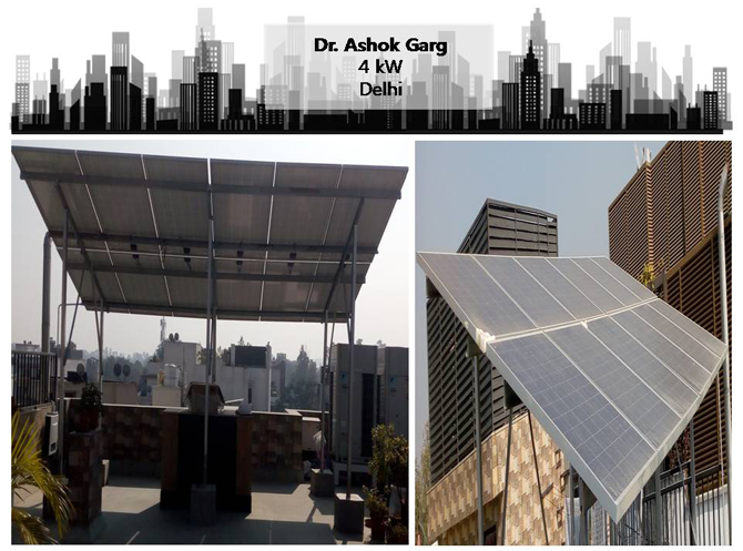 Solar in Delhi–Dr. Ashok Garg–Happy ZunRoof Client!