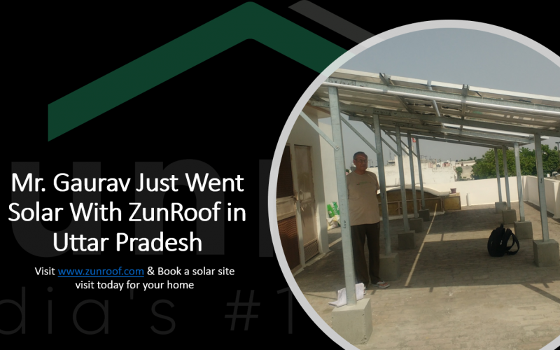 ZunRoof Solar Powers Homes Of Residents In UP